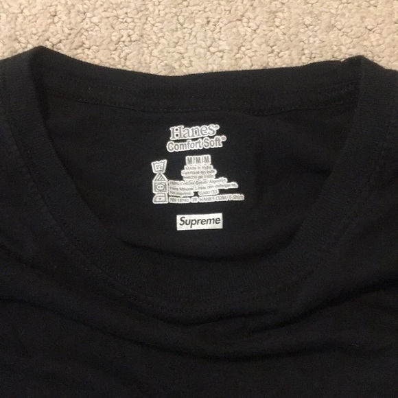 Supreme x Hanes t-shirt - Picture 4 of 4